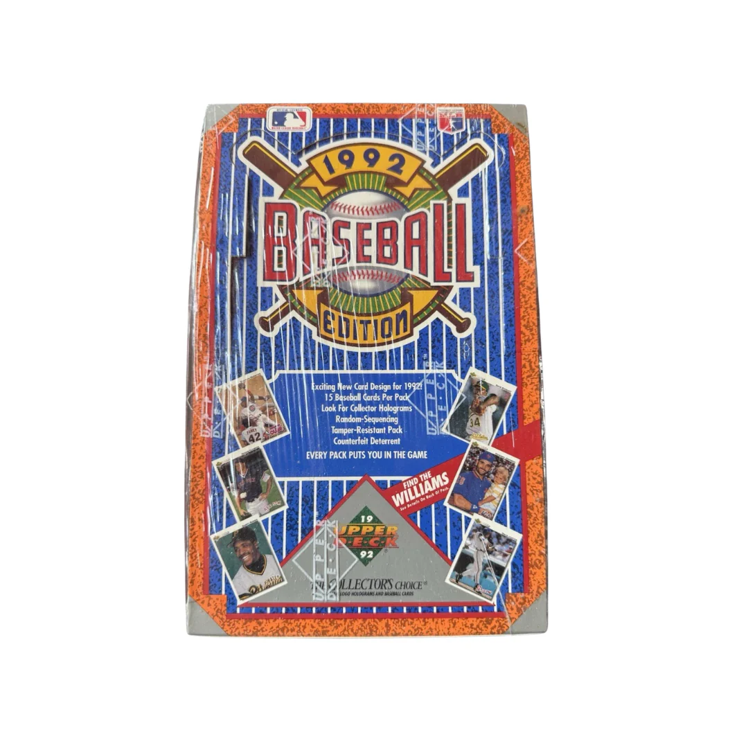 1992 Upper Deck Baseball Low Series Wax Box