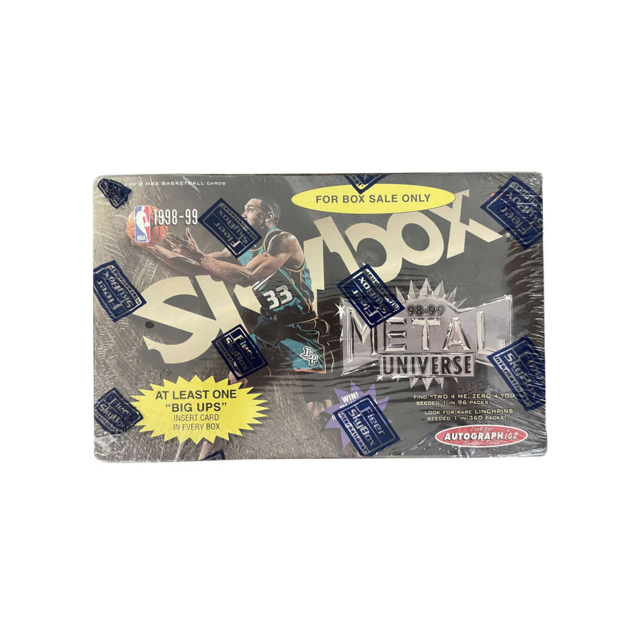 1998-99 Skybox Metal Universe Basketball 12 Pack Retail Box