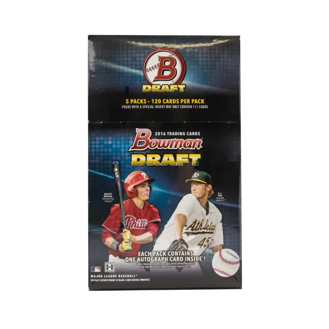2016 Bowman Draft Baseball Super Jumbo HTA Box