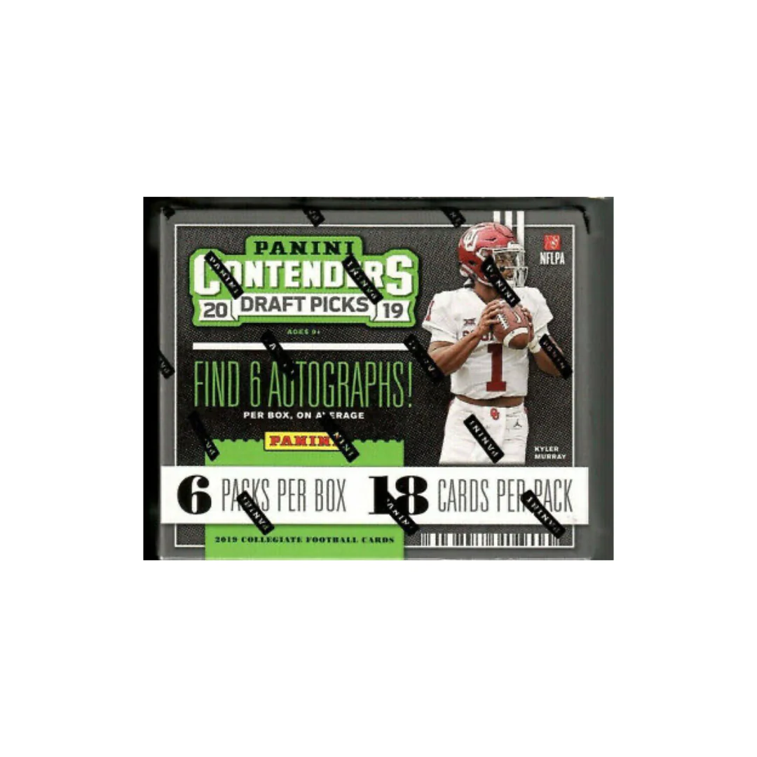 2019 Panini Contenders Draft Picks Collegiate Football Hobby Box