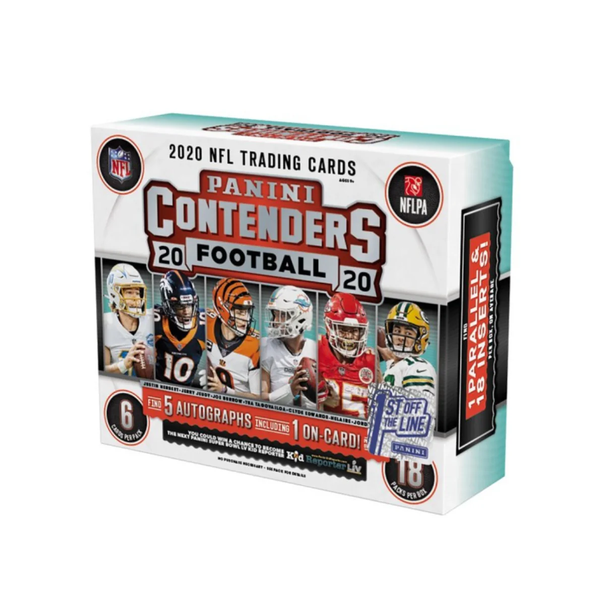 2020 Panini Contenders FOTL 1st off the Line Football Hobby Box
