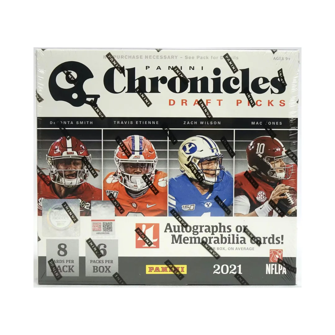 2021 Panini Chronicles Draft Picks Football Hobby Box