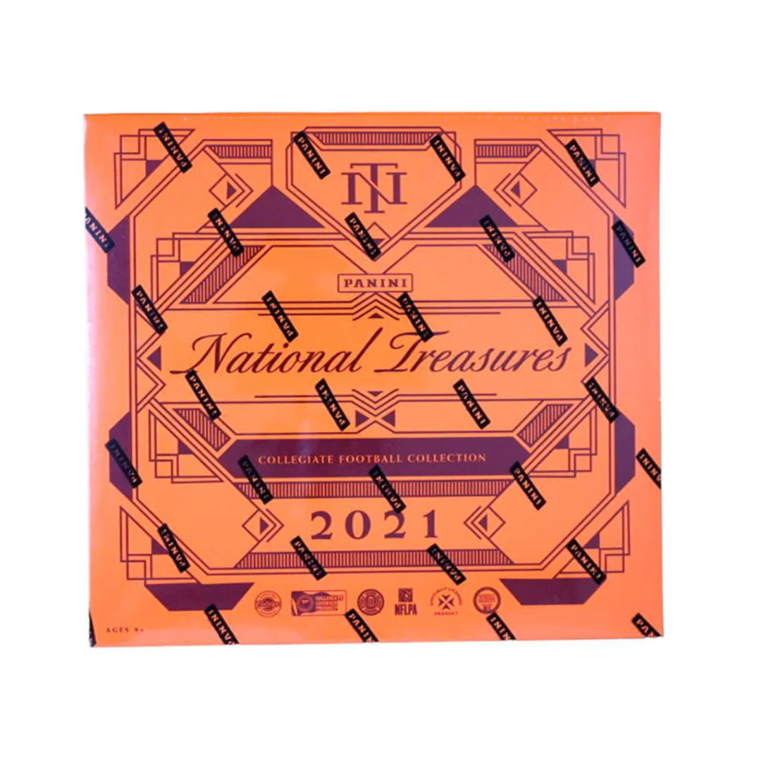 2021 Panini National Treasures Collegiate Football Hobby Box