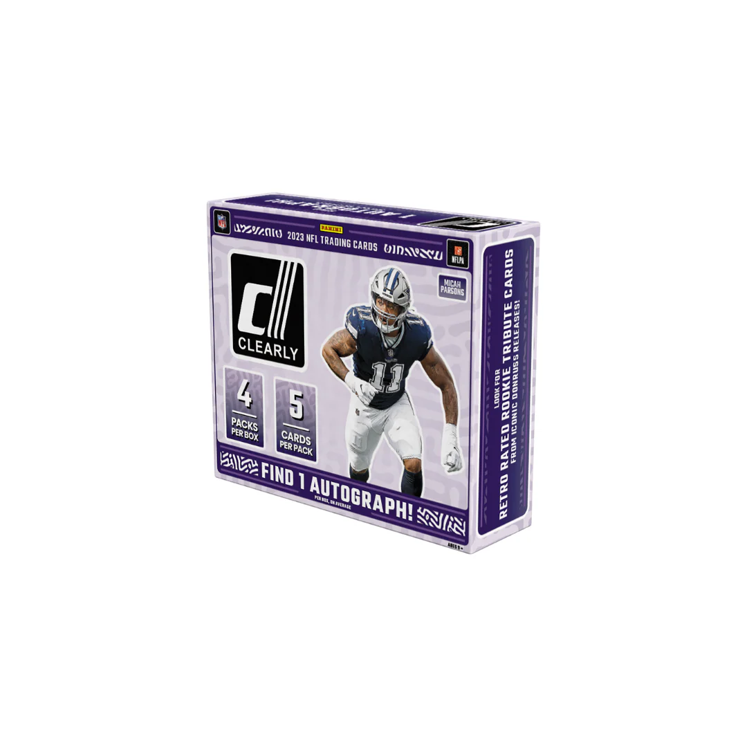 2023 Panini Clearly Donruss Football Hobby Box
