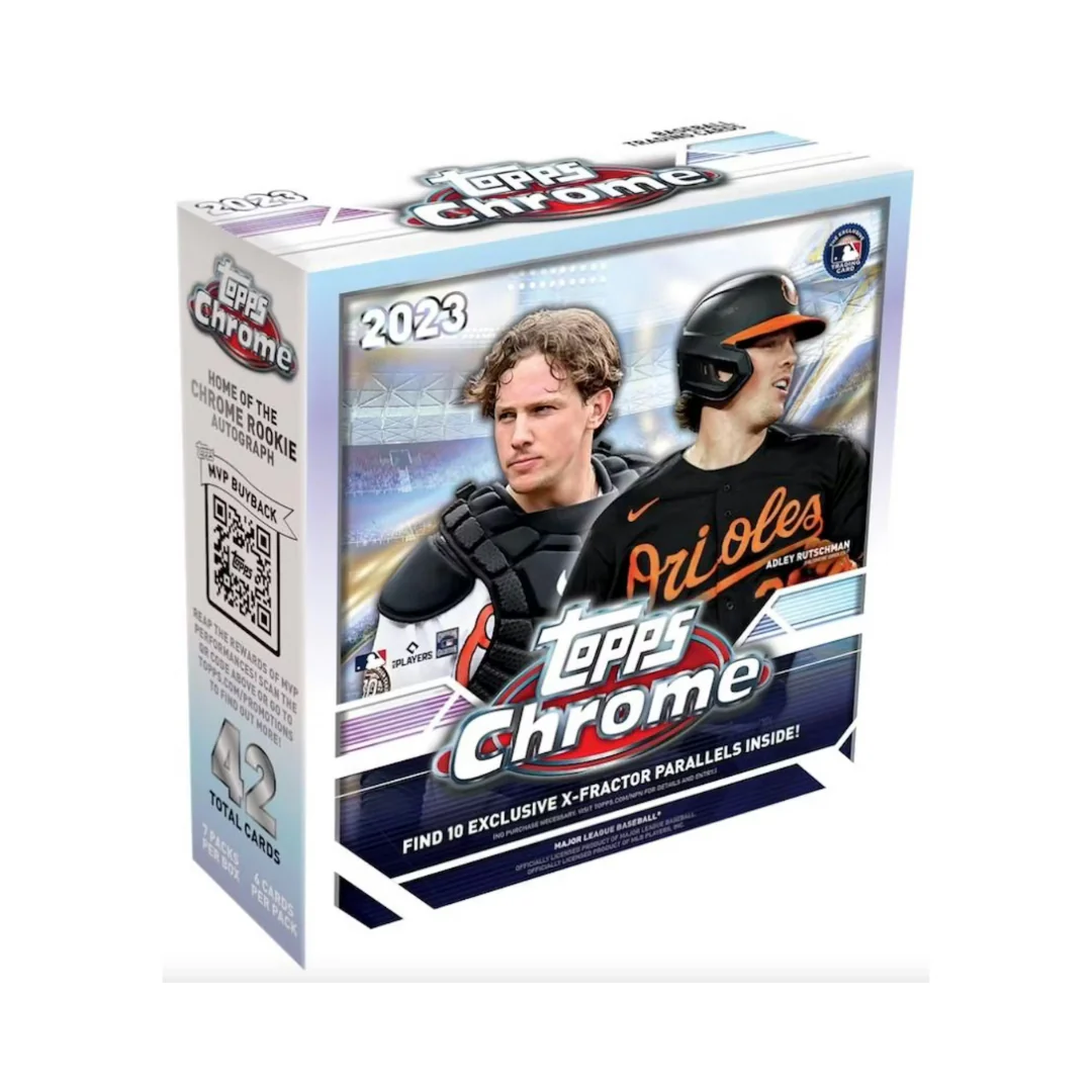 2023 Topps Chrome Baseball Mega Box