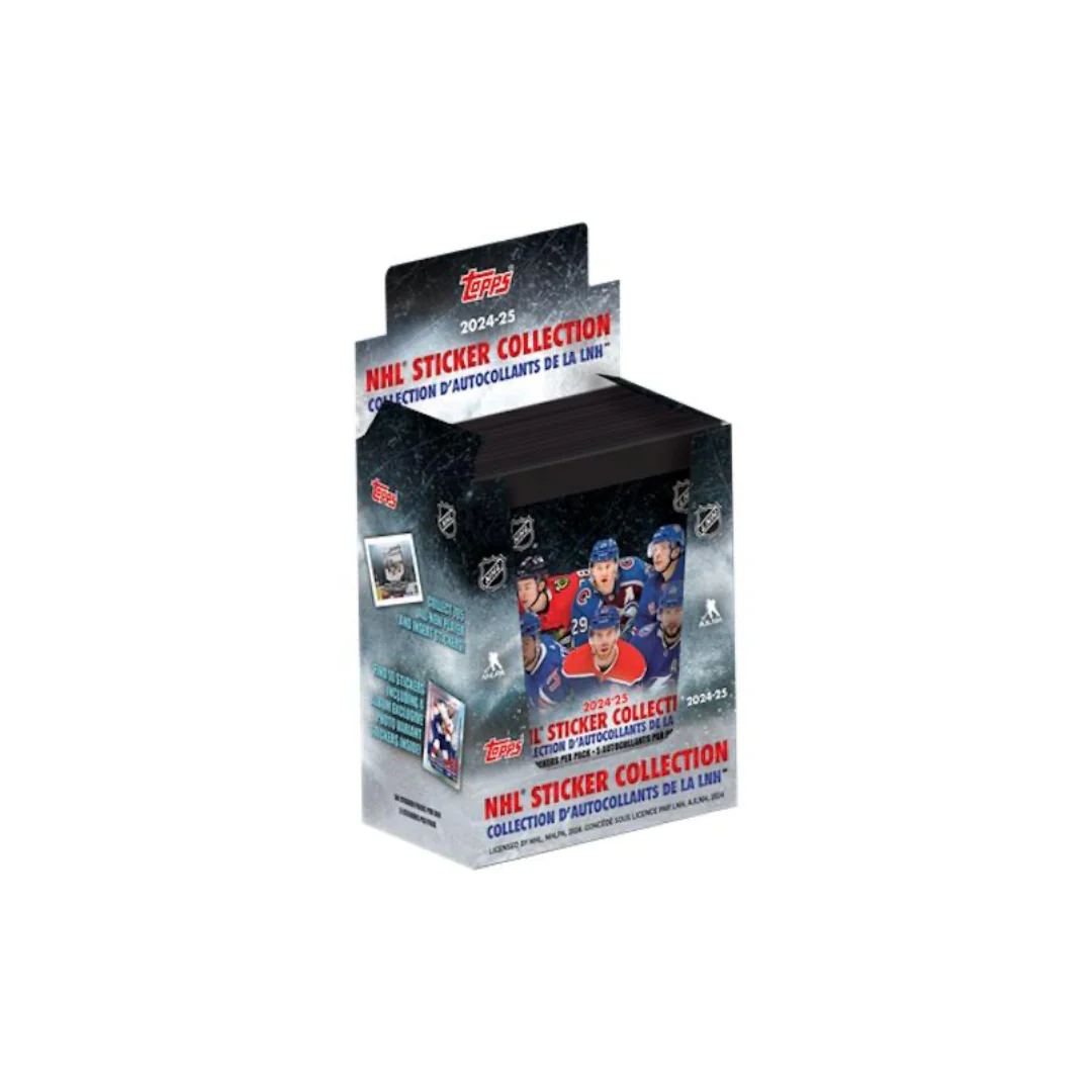 2024-25 Topps Hockey Sticker Hobby Box