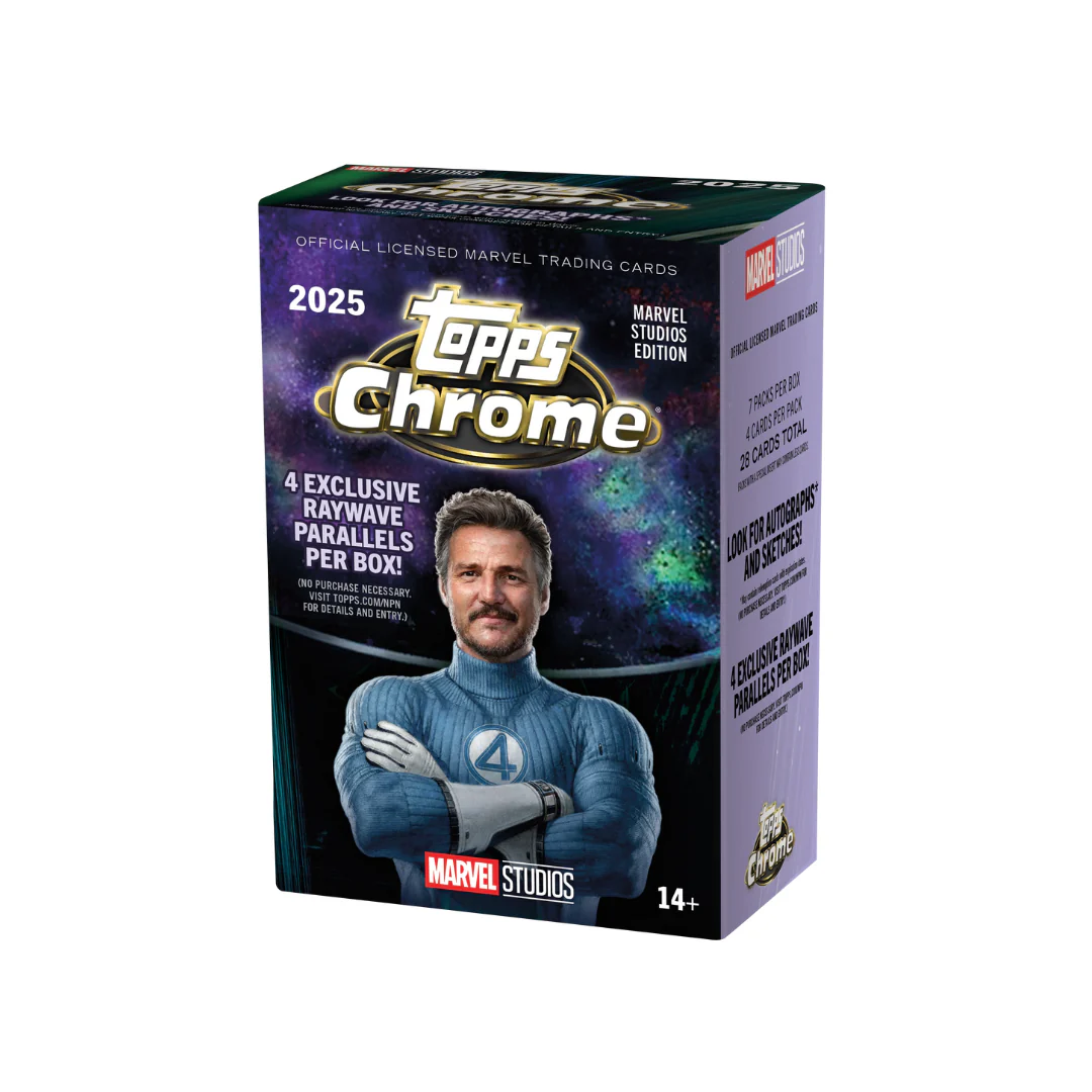 2025 Topps Marvel Studios Chrome Blaster Box