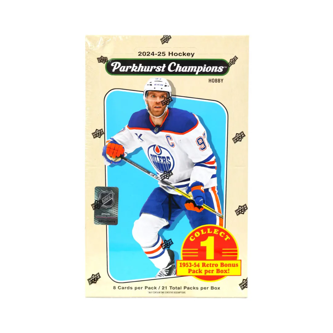 2024-25 Upper Deck Parkhurst Champions Hockey Hobby Box
