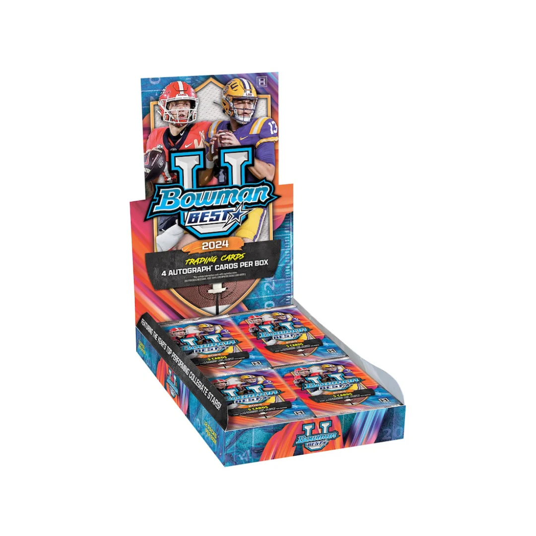 2024 Bowman Best University Football Hobby Box
