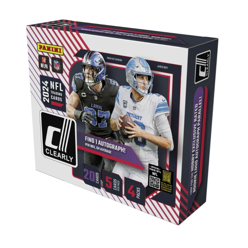 2024 Panini Clearly Donruss Football Hobby Box