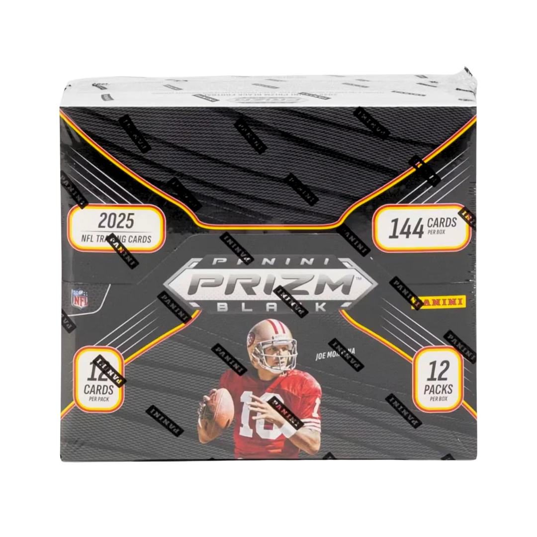 2025 Panini Prizm Black Football Hobby Box