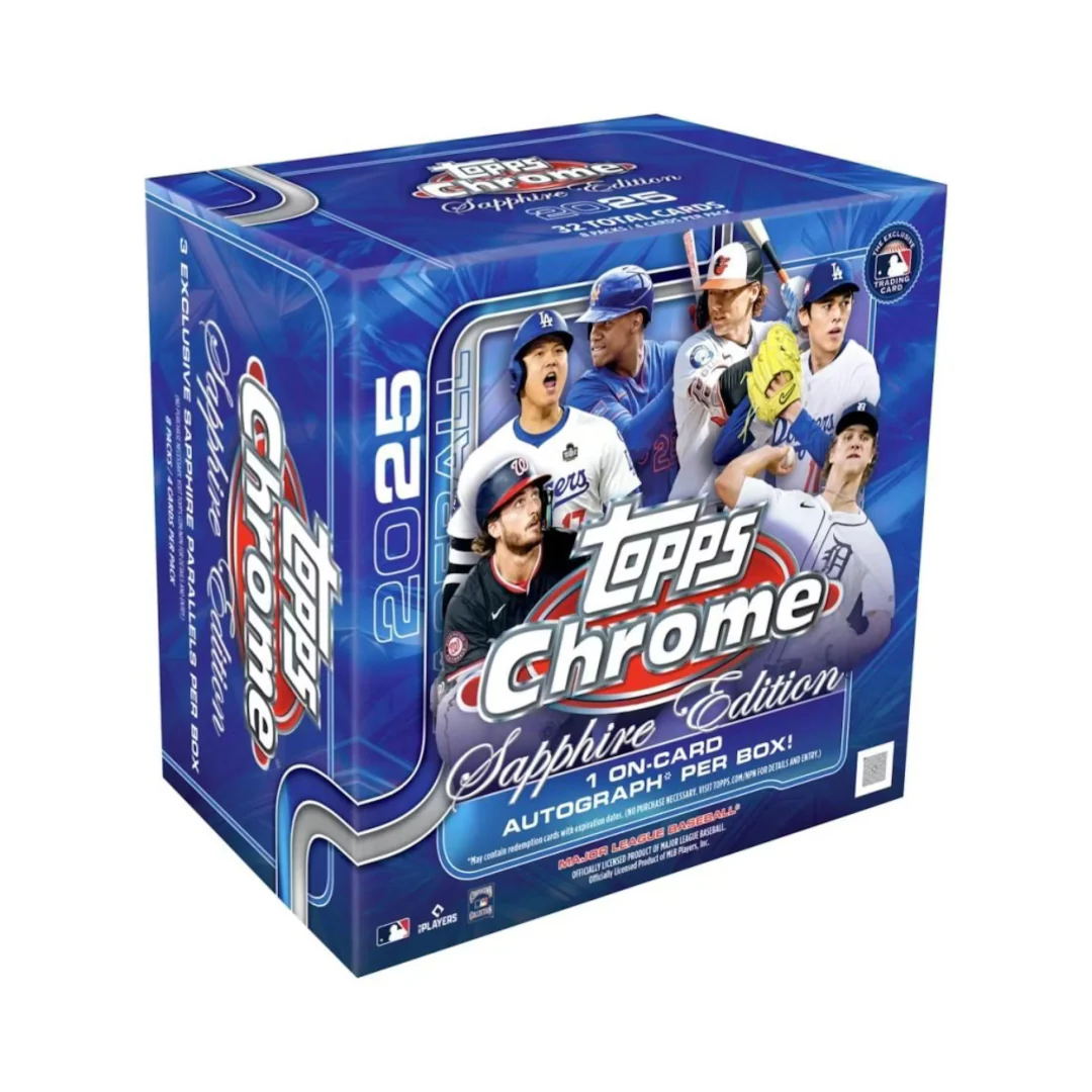 2025 Topps Chrome Baseball Sapphire Edition Box