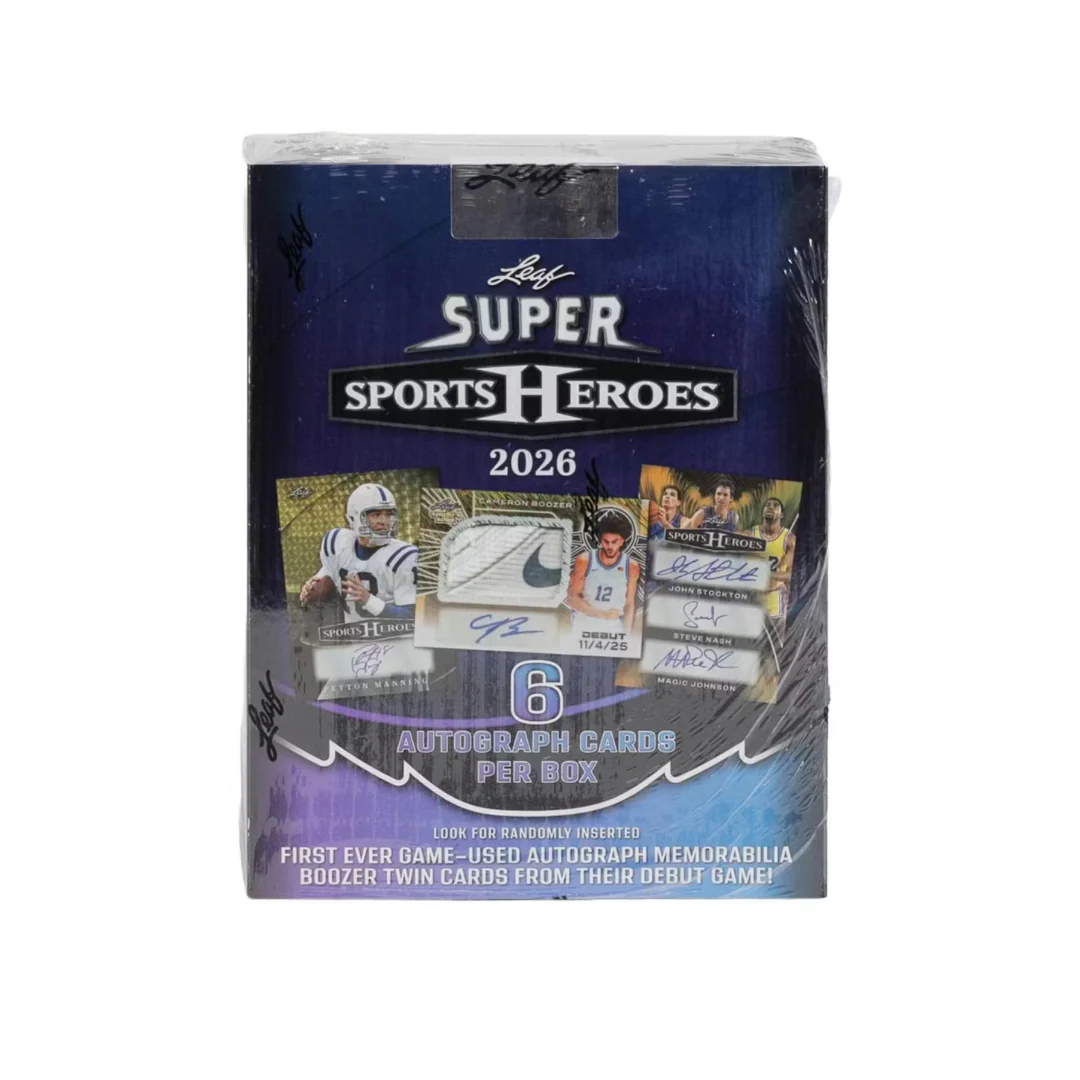 2026 Leaf Super Sport Heroes Box