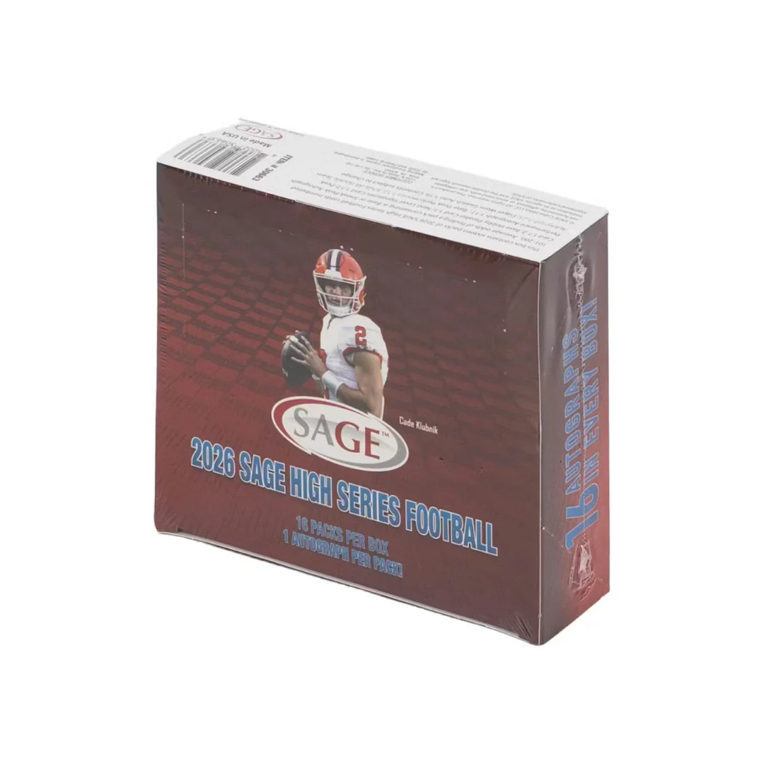 2026 Sage Football High Series Hobby Box