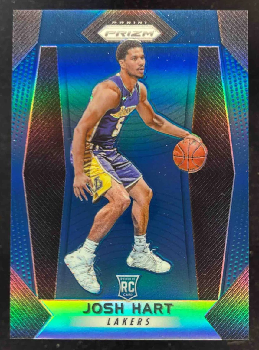 2017-18 Panini Prizm Prizms Blue #282 Josh Hart RC /199