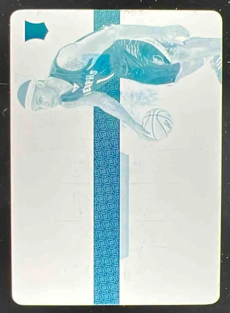 2014-15 Panini National Treasures Air Apparent Printing Cyan Jarnell Stokes 1/1
