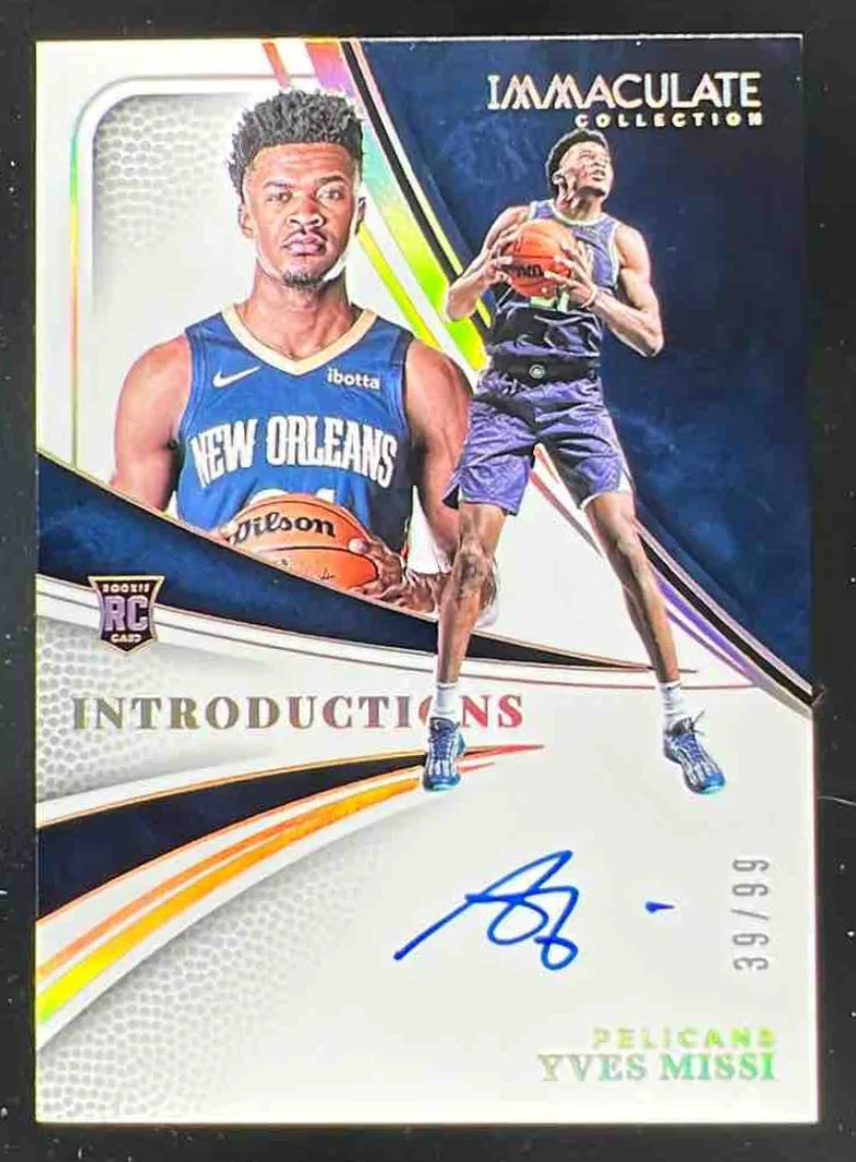 2024-25 Immaculate Collection Rookie Introductions #RIYVE Yves Missi RC Auto /99