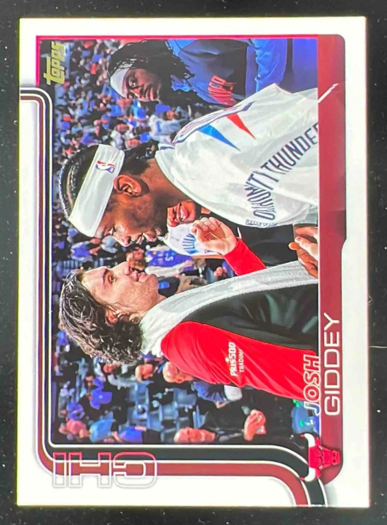 2025-26 Topps Golden Mirror Image Variation #35 Josh Giddey