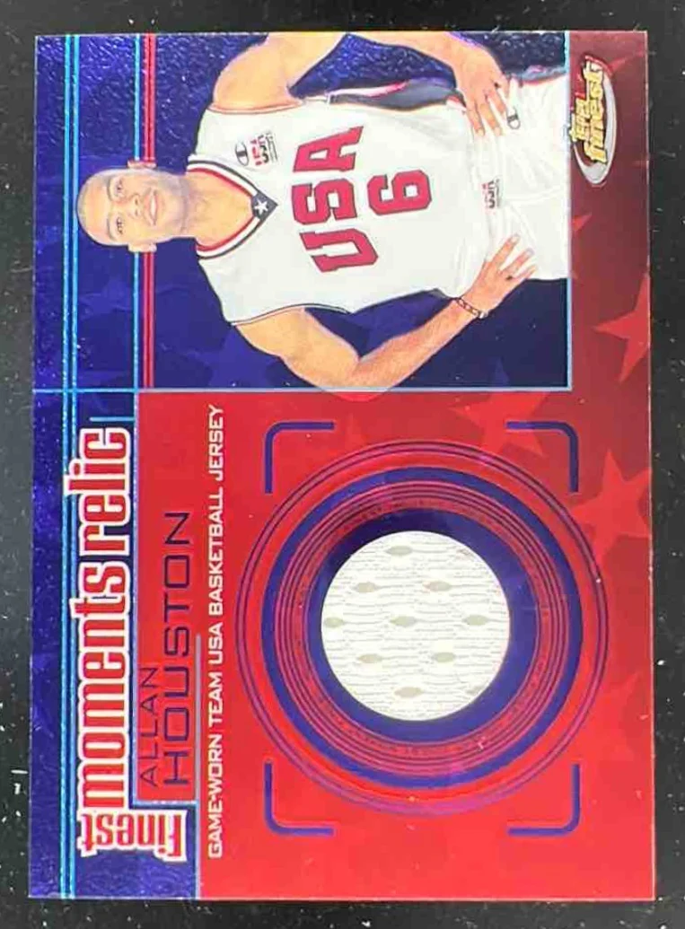 2000-01 Topps Finest Moments Relics #FMR5 Allan Houston MEM