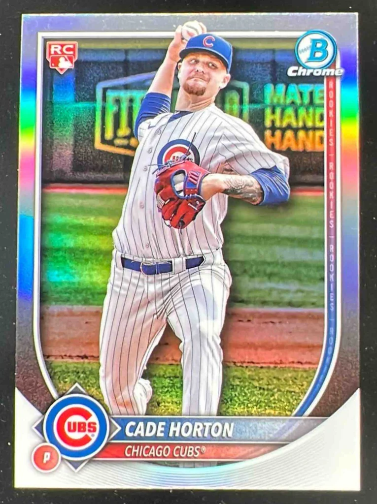 2025 Bowman Chrome Red RC Variation #10 Cade Horton RC