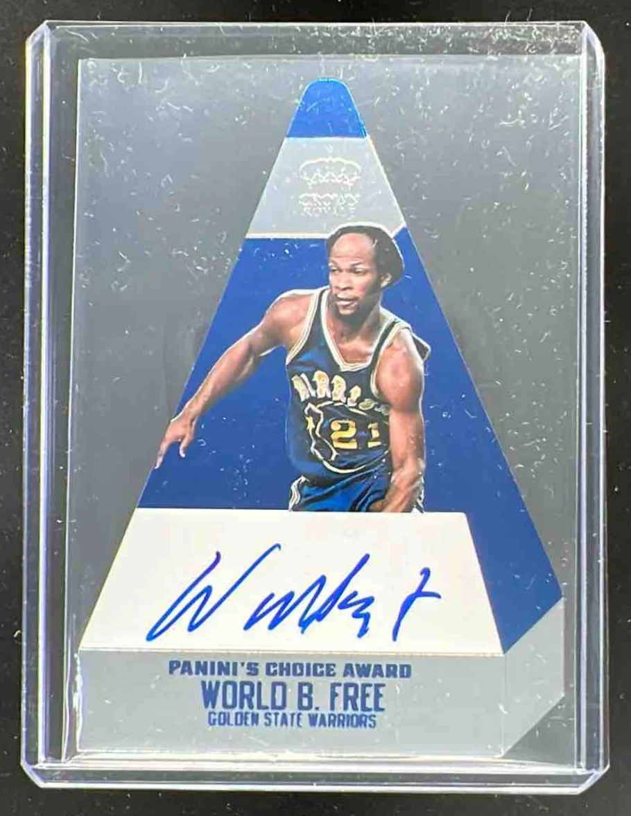 2013-14 Preferred Blue #29 World B. Free Autograph Critically Acclaimed Auto /20