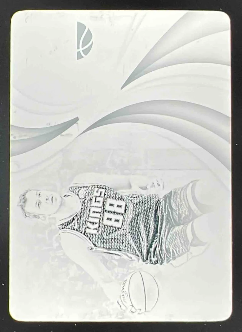2018 Immaculate Collection Printing Plate Black Nemanja Bjelica 1/1
