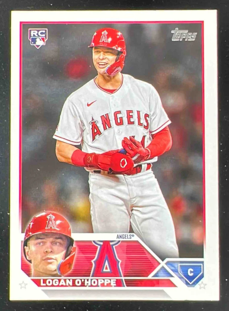 2023 Topps #363 Logan O'Hoppe RC Rookie SSP