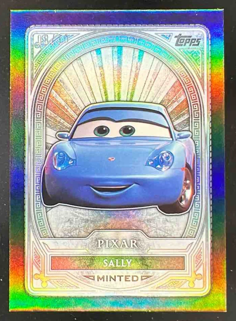 2025 Topps Mint Disney Silver Black Foil #71 Sally /10