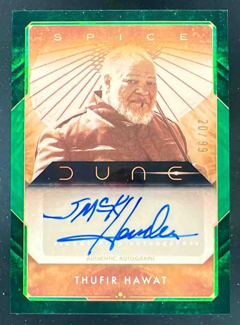 2024 Topps Chrome Dune Spice Atriedes Green Stephen McKinley Henderson Auto /99
