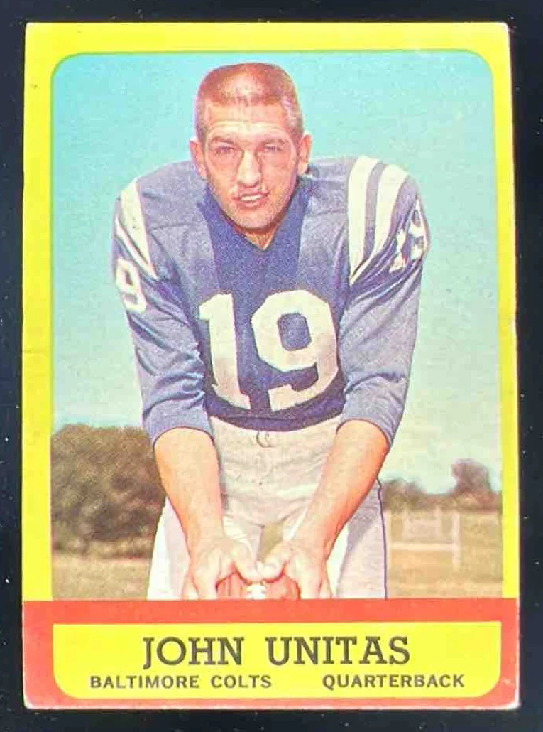 1963 Topps #1 John Unitas