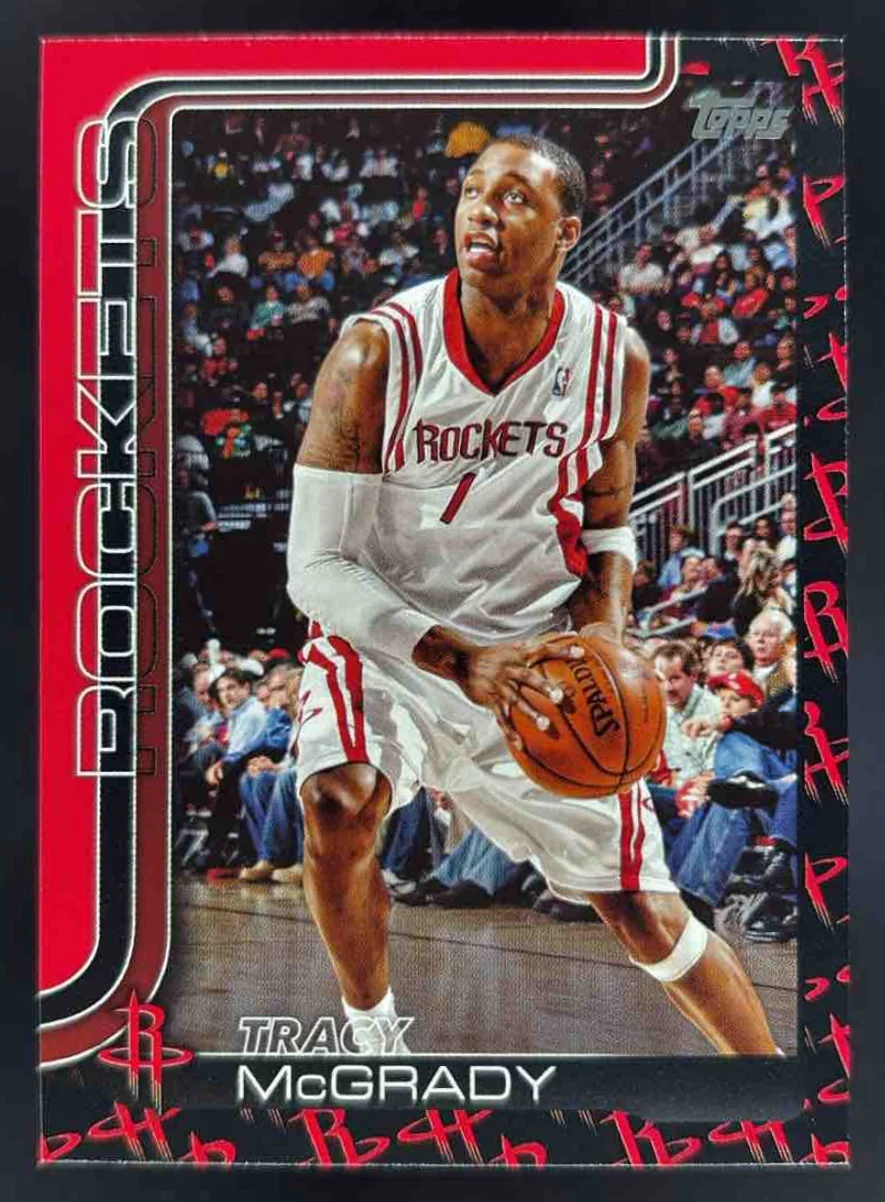 2025-26 Topps Team Color Border Variation #263 Tracy McGrady