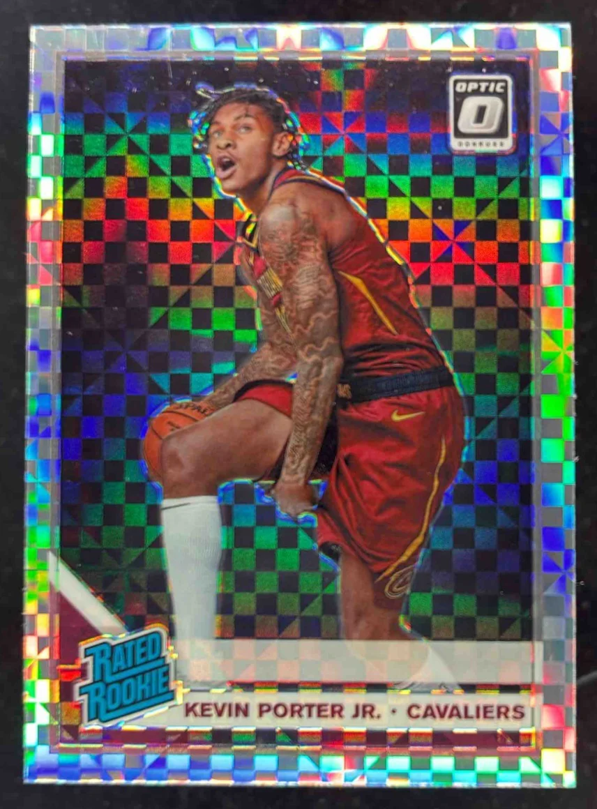 2019-20 Panini Donruss Optic Checkerboard #179 Kevin Porter Jr. RC