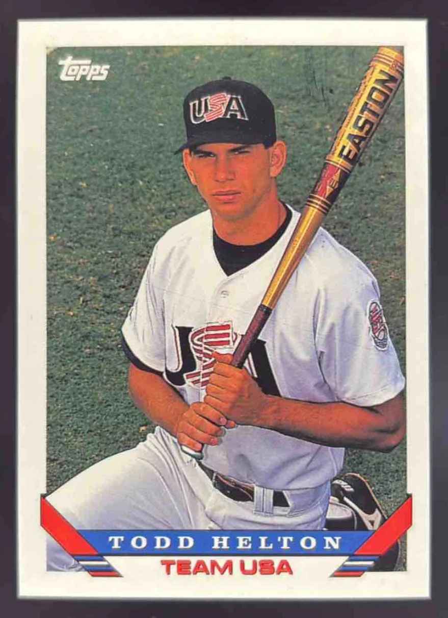 1993 Topps Traded #19T Todd Helton RC