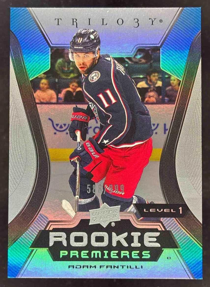 2023-24 Upper Deck Trilogy #134 Adam Fantilli RC /999