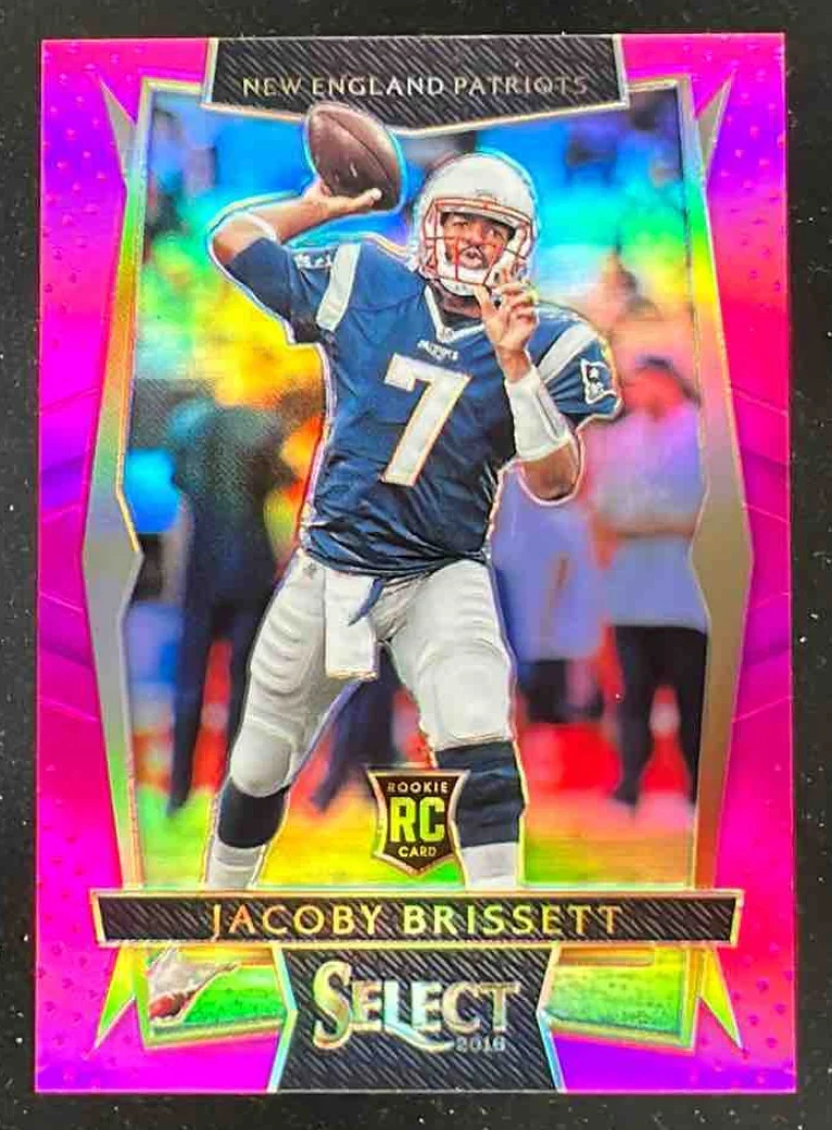 2016 Panini Select National Convention Pink #34 Jacoby Brissett RC Concourse /15