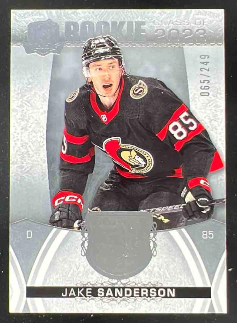 2022-23 Upper Deck The Cup Rookie Class of 2023 #2023-SA Jake Sanderson RC /249