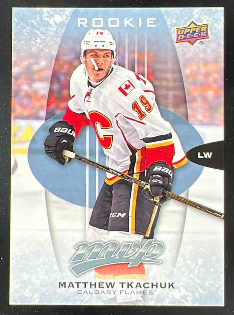 2016-17 Upper Deck MVP Rookie Set Exchange #387 Matthew Tkachuk RC