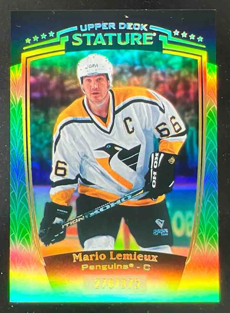 2024-25 Upper Deck Stature #30 Mario Lemieux Legend /1199