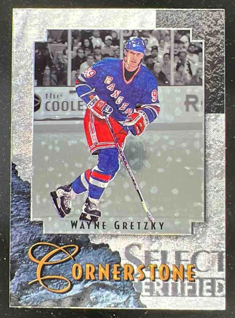 1996-97 Pinnacle Select Certified Cornerstone #4 Wayne Gretzky