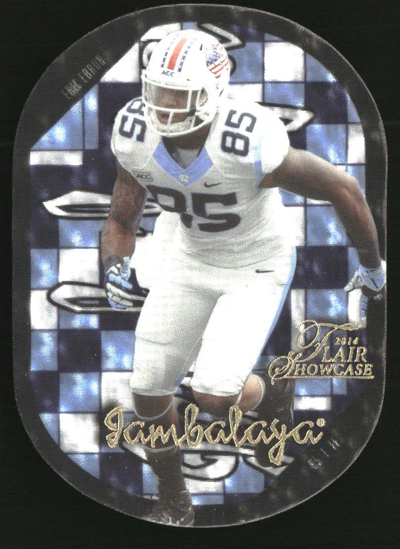 2014 Flair Showcase Jambalaya #11 Eric Ebron
