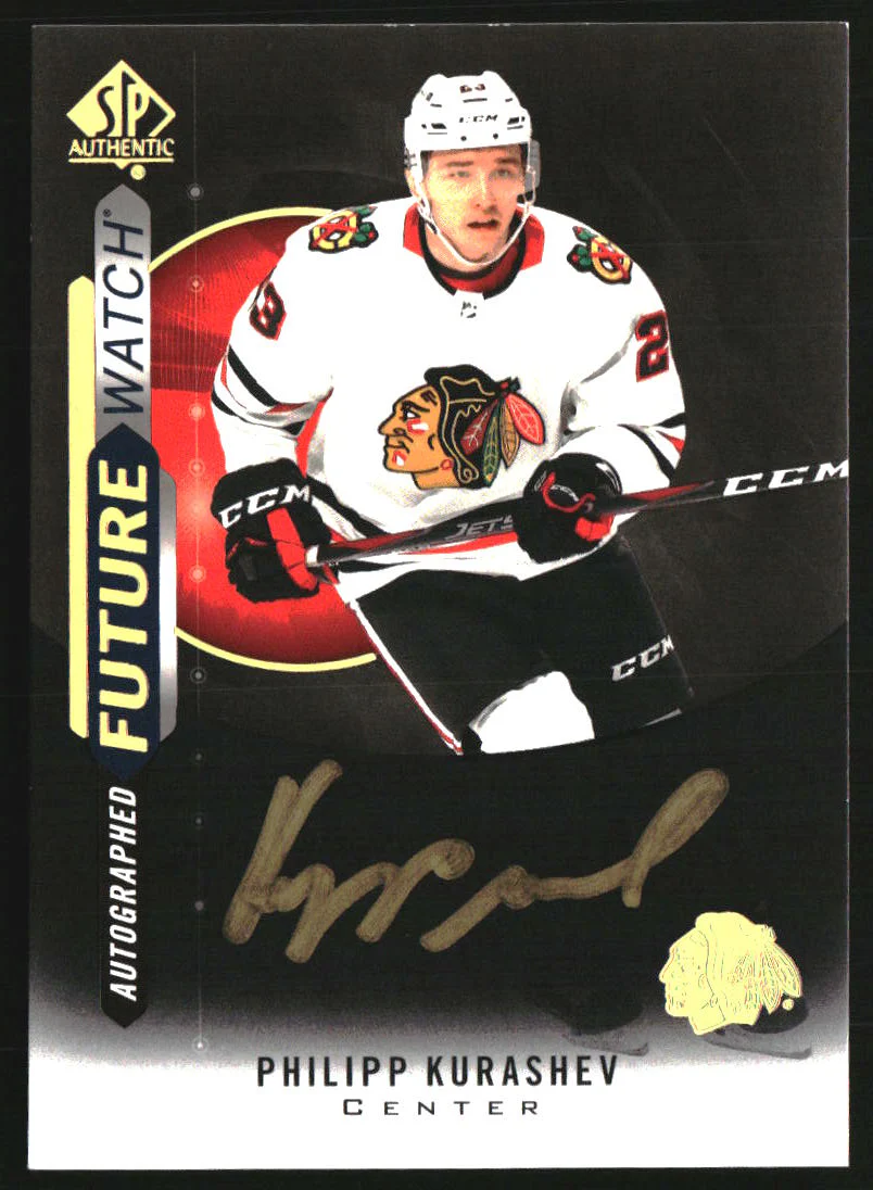 2020-21 SP Authentic #175 Philipp Kurashev Rookie Autograph RC Auto