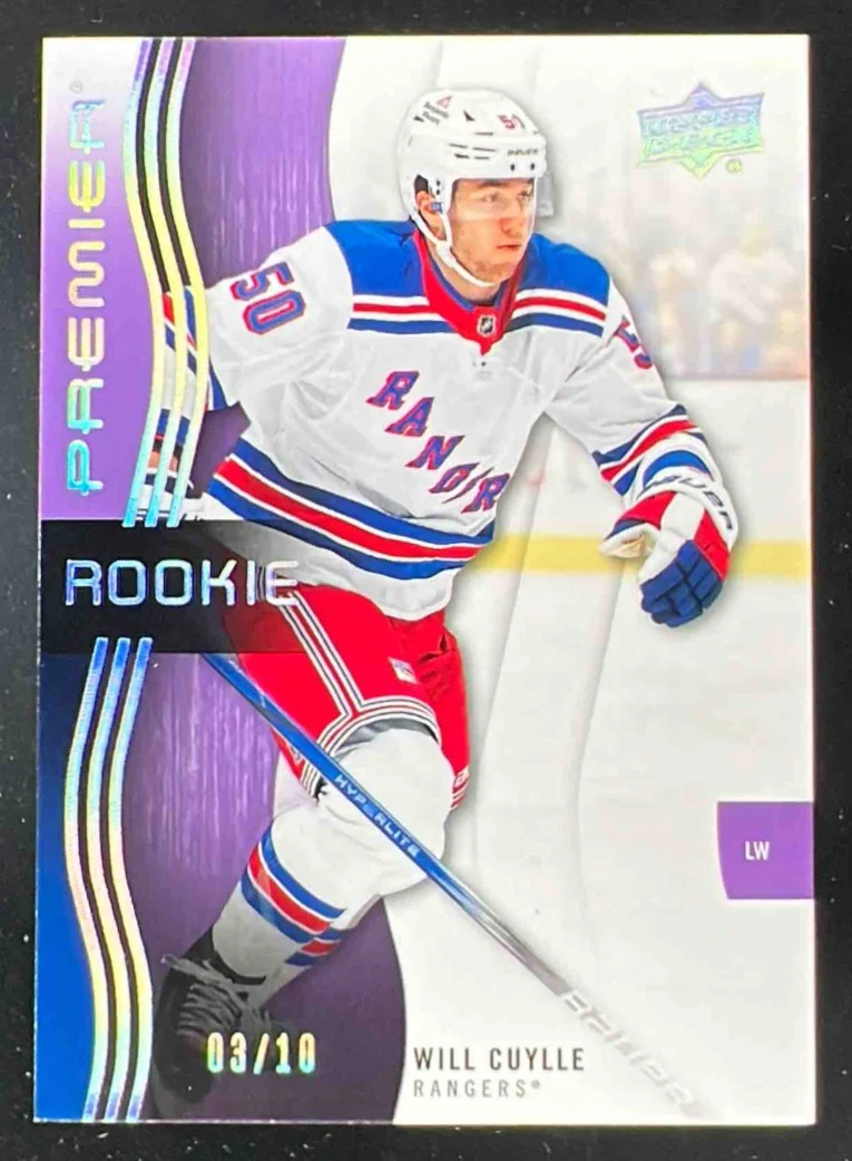 2023-24 Upper Deck Premier Purple #120 Will Cuylle RC /10