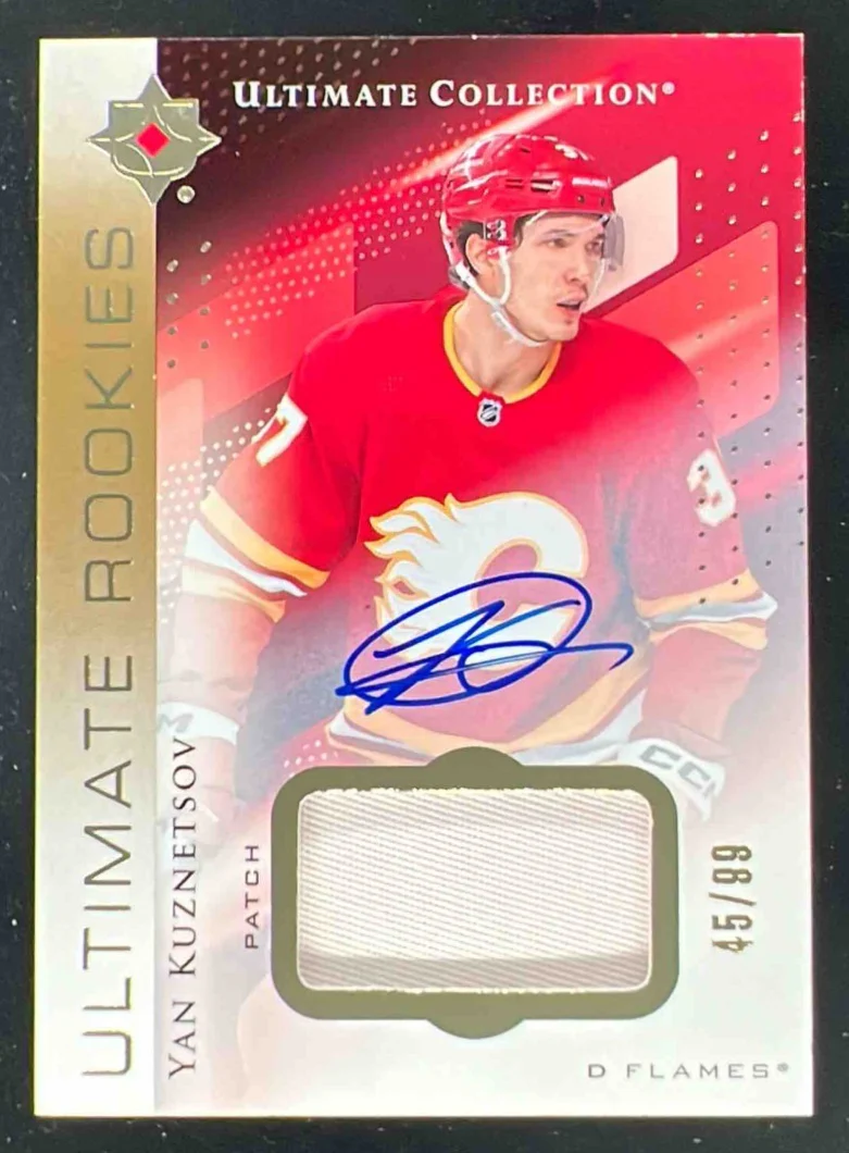 2024 Ultimate Collection Rookies Autographed Patch #177 Yan Kuznetsov Auto /99