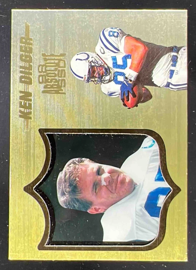 1998 Playoff Absolute SSD Hobby Gold #168 Ken Dilger /25