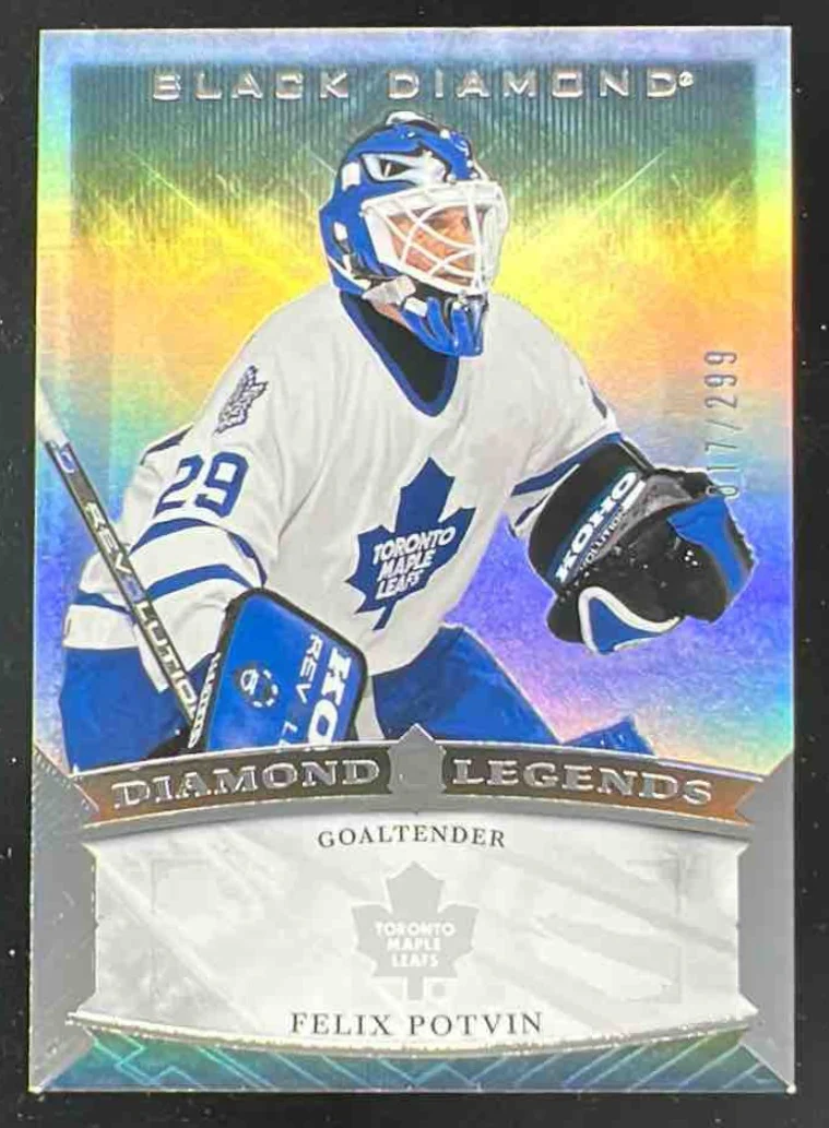 2023-24 Upper Deck Black Diamond Diamond Legends #BDL-FP Felix Potvin /299