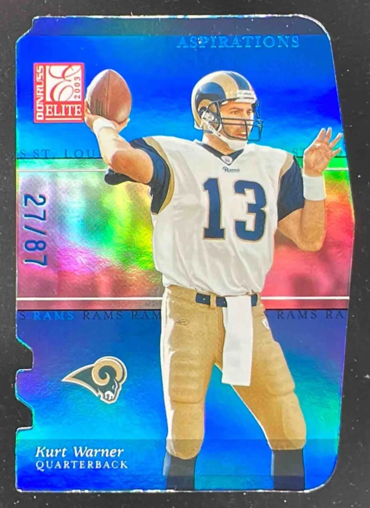 2003 Donruss Elite Aspirations #93 Kurt Warner /87