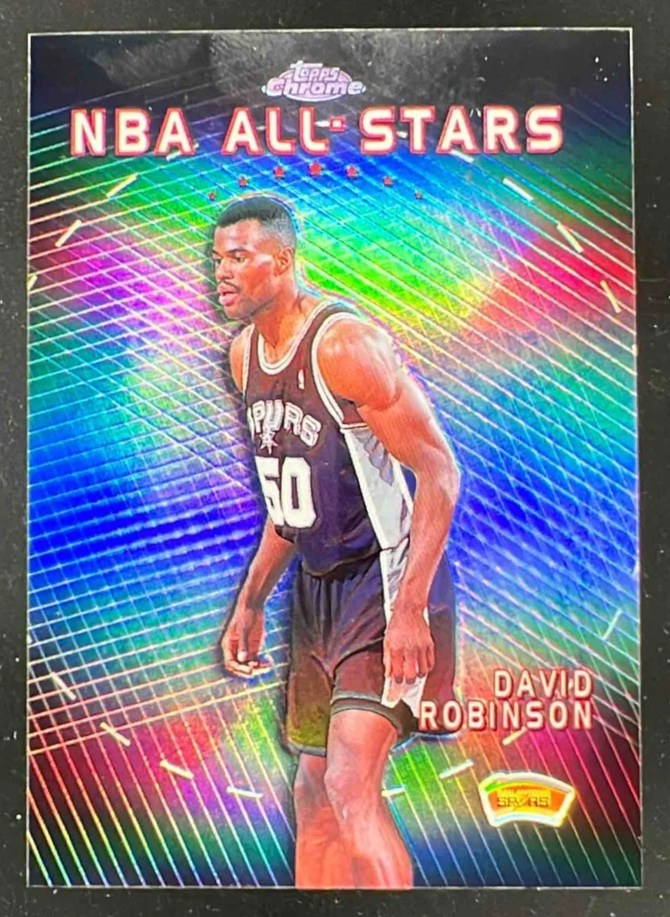 1999-00 Topps Chrome All Stars Refractor #AS9 David Robinson