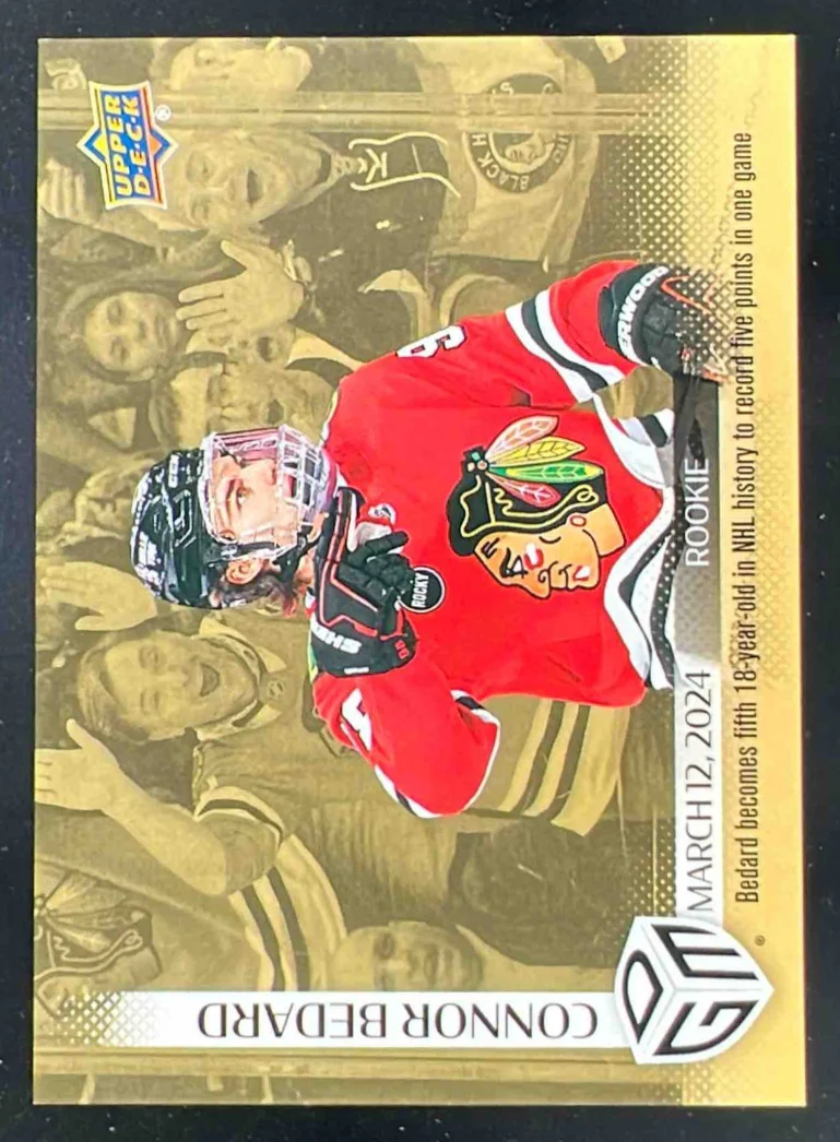2023-24 Upper Deck NHL Game Dated Moments #72 Connor Bedard