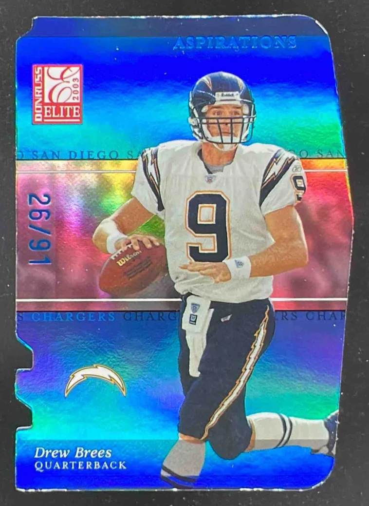 2003 Donruss Elite Aspirations #47 Drew Brees /91