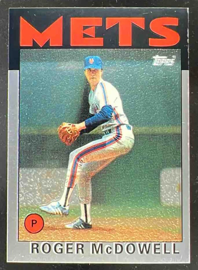 2005 Topps Rookie Cup Reprints Chrome #55 Roger McDowell /25
